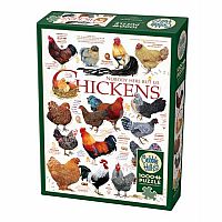 Chicken Quotes 1000 Piece Puzzle 