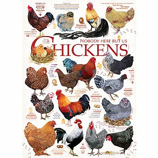 Chicken Quotes 1000 Piece Puzzle 