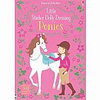 Little Sticker Dolly Dressing Ponies paperback