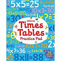 Times Table Practice Pad paperback