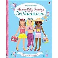 Sticker Dolly Dressing On Vacation paperback