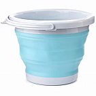 Aqua Collapsible Bucket