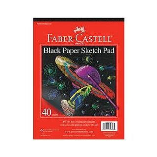 Black Paper Sketch Pad