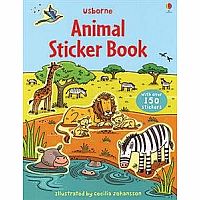 Animal Sticker Book paperback