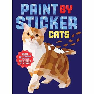 Paint by Sticker: Cats Paperback