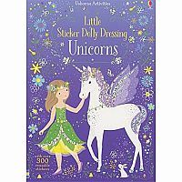 Little Sticker Dolly Dressing Unicorns paperback