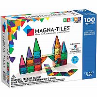 MagnaTiles™ Clear Colors 100 Piece Set