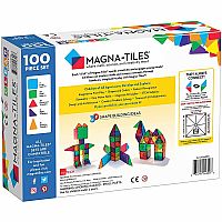 MagnaTiles™ Clear Colors 100 Piece Set