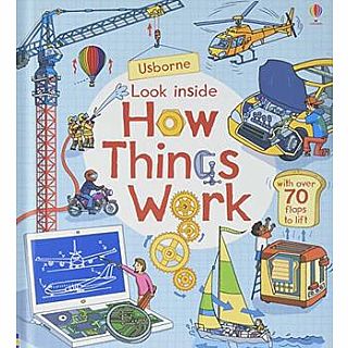 Lift The Flap & Q&A Look Inside How Things Work board book