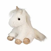 Elodie White Unicorn Mini Soft