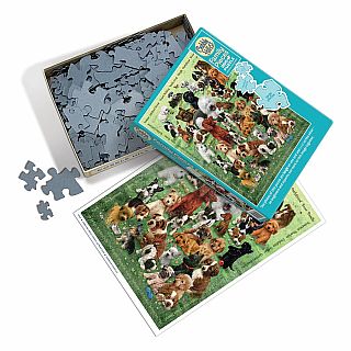 Puppy Love 350 Piece Family Puzzle 