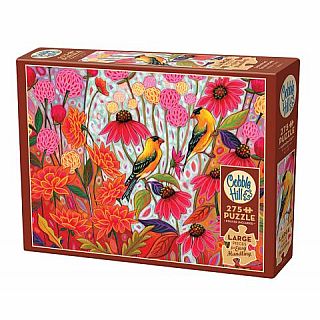 Springtime Goldfinches 275 Piece Easy Handling Puzzle