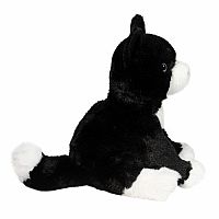 Beckie Soft Black & White Cat