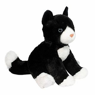 Beckie Soft Black & White Cat