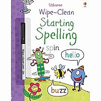 Wipe Clean Starting Spelling paperback