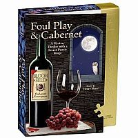 Classic Mystery Jigsaw Puzzle - Foul Play & Cabernet