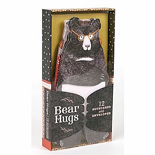 Bear Hugs: 12 Notecards and Envelopes