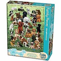 Puppy Love 350 Piece Family Puzzle 