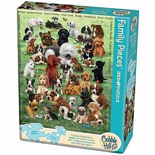 Puppy Love 350 Piece Family Puzzle 