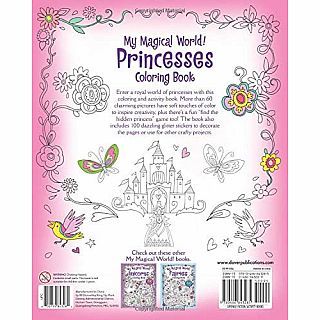 My Magical World! Princesses Coloring Book Paperback