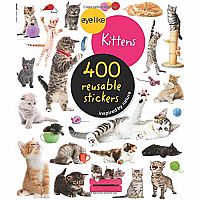 Eyelike Stickers: Kittens Paperback