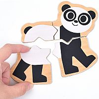 Mixanimo Mix & Match Wooden Animal Magnets