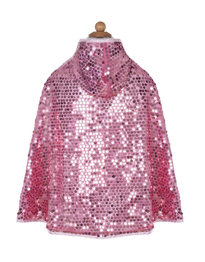Pink Sequins Sparkle Cape Reversible Size 5-7 - Grand Rabbits Toys in ...