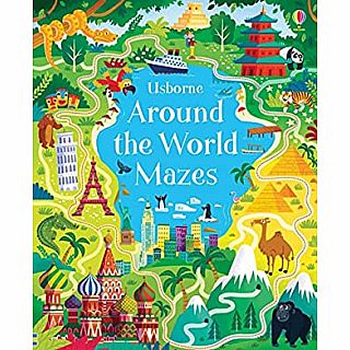 Around the World Mazes paperback