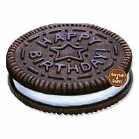 Chocolate Cookie Scratch & Sniff Birthday Card