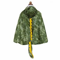 T-Rex Hooded Cape - Green
