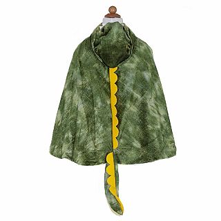 T-Rex Hooded Cape - Green