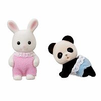 Babys Toy Box Snow Rabbit & Panda 