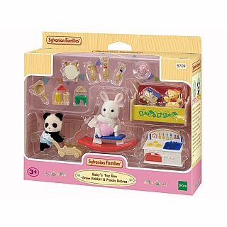 Babys Toy Box Snow Rabbit & Panda 