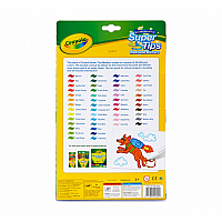 50ct Washable Super Tip Markers