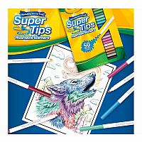 Washable Super Tips Markers, 50 Count