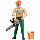 Logging Man / Forestry Worker with Accessories