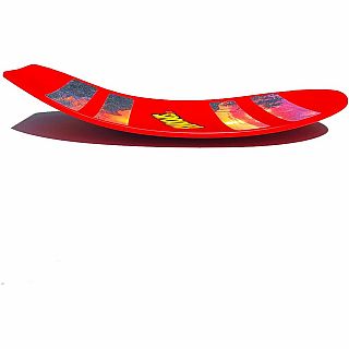 Red Freestyle Spooner Board 