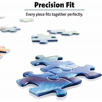 World Landmarks Map - 300 Piece Jigsaw Puzzle for Kids 