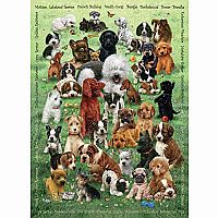 Puppy Love 350 Piece Family Puzzle 