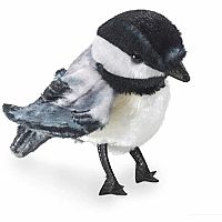 Mini Chickadee Finger Puppet