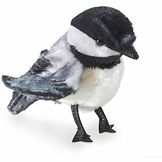 Mini Chickadee Finger Puppet  