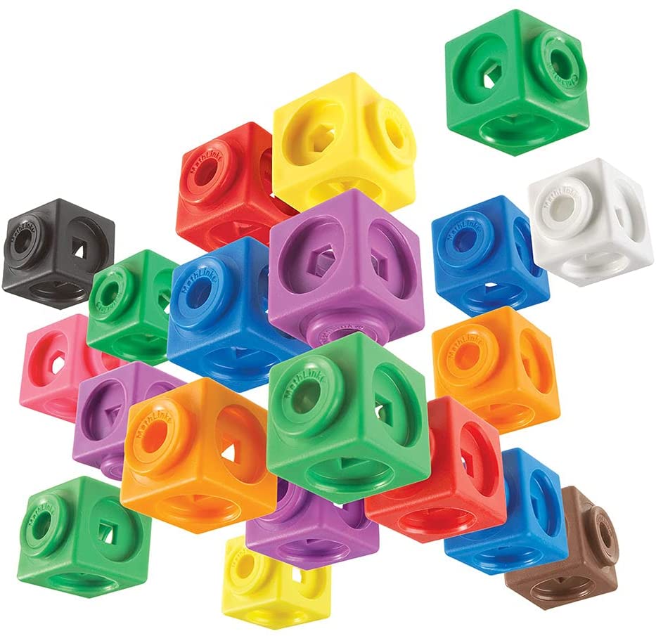 Mathlink Cube Math Activity Set Grandrabbit's Toys in Boulder, Colorado