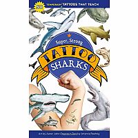 PB Temporary Tattoos: Sharks 
