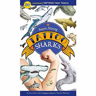 PB Temporary Tattoos: Sharks 