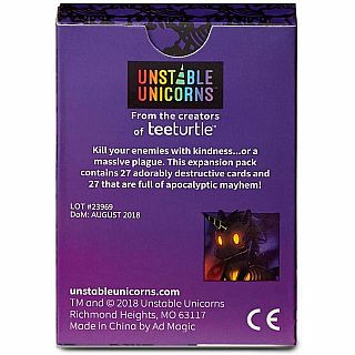 Rainbow Apocalypse Expansion Unstable Unicorns 