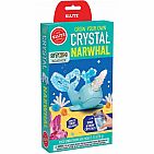 Grow Your Own Crystal Narwhal Klutz