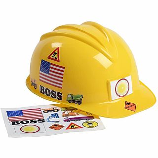 Jr. Construction Helmet with Stickers