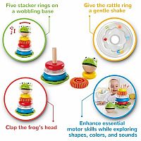Mr. Frog Stacking Rings