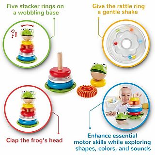 Mr. Frog Stacking Rings