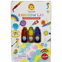 Rainbow Lab Playing with Color 